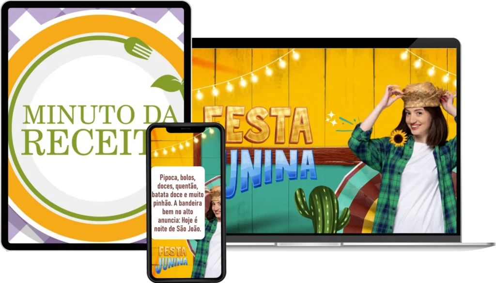 [KIT] Templates exclusivos de Festa Junina