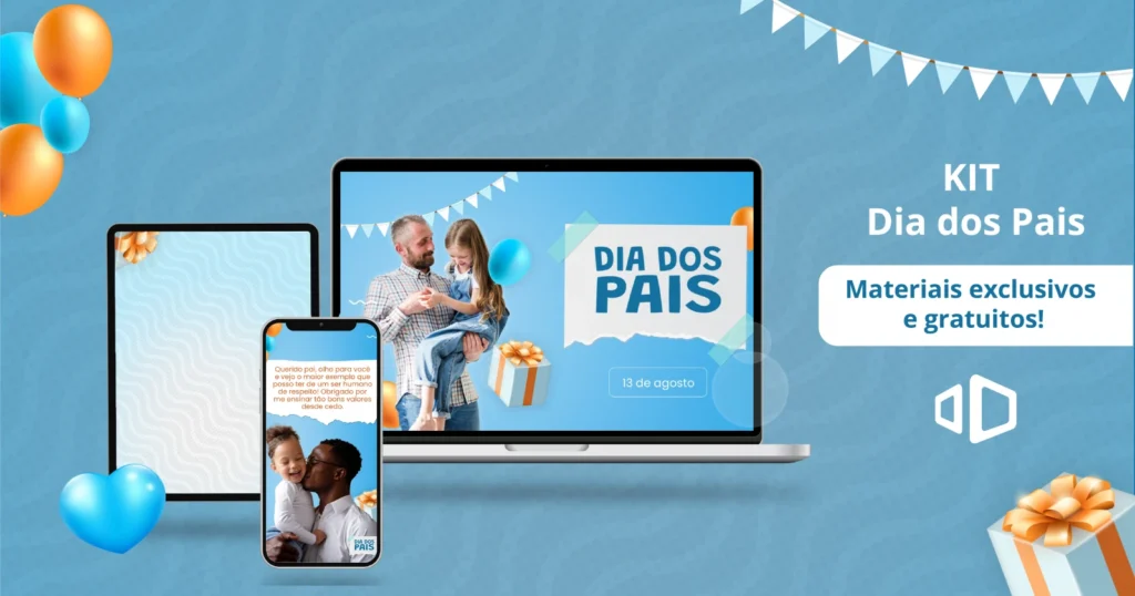 [KIT] Dia dos Pais para sua comunicação