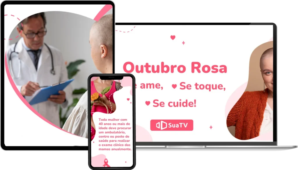 OUTUBRO ROSA - COMBATE E PREVENÇÃO DO CÂNCER DE MAMA