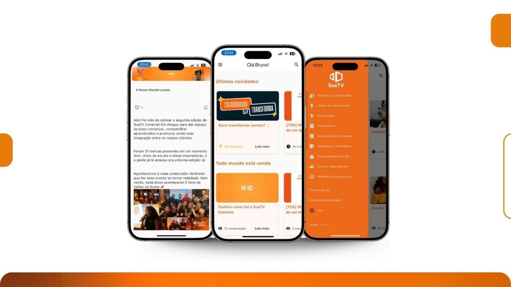 aplicativo de comunicação interna