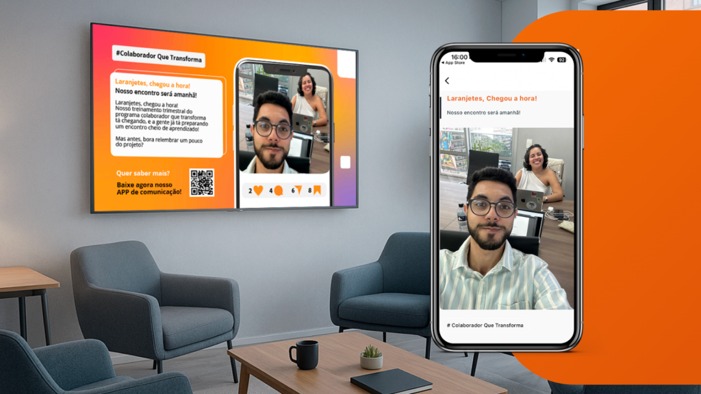 aplicativo de comunicação interna