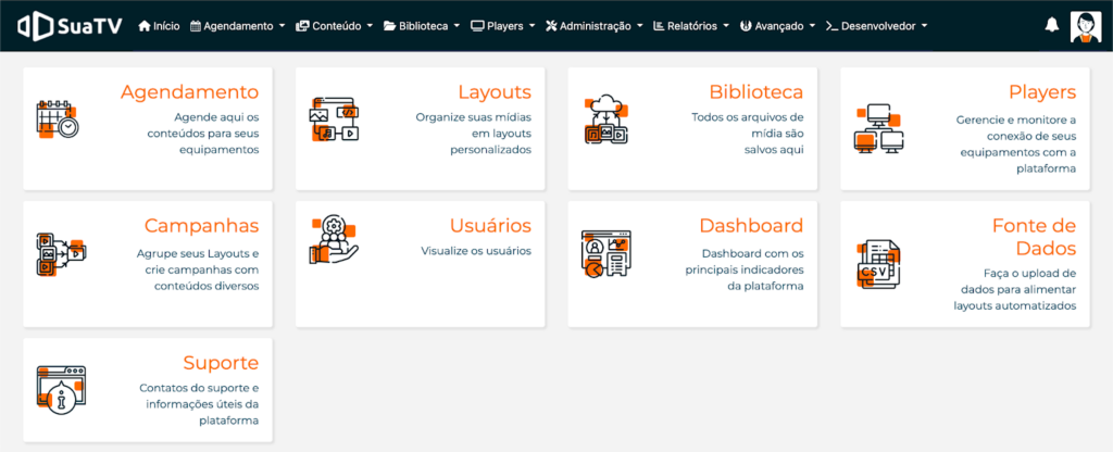 software de tv corporativa