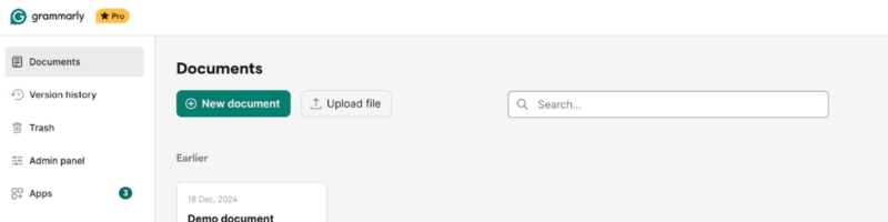 Inteligência Artificial na Comunicação Interna Grammarly