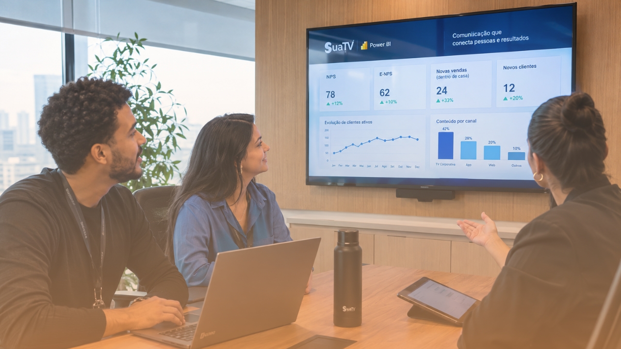 TV Corporativa e Power BI: como planejar a integração e transformar dados em resultados